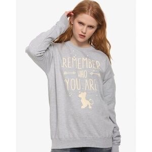 Disney‎ Lion King Remember Who You Are Sweatshirt